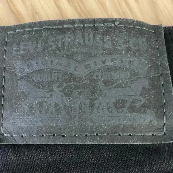 Levis 311 Shaping Skinny Black Wash Jeans Sz 29 - Picture 11 of 13